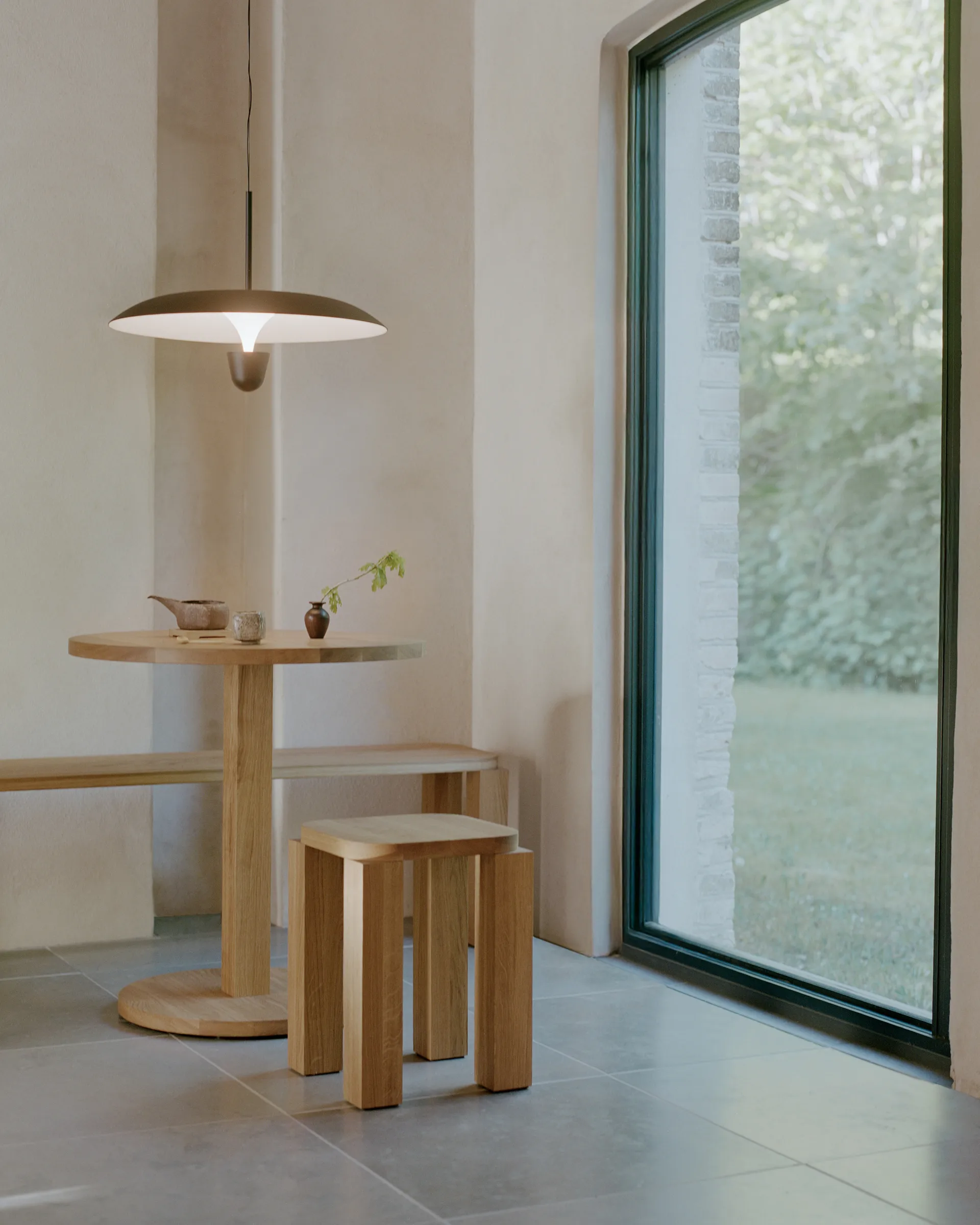 Chanterelle 吊灯 Ø55 cm, 黑色 New Works