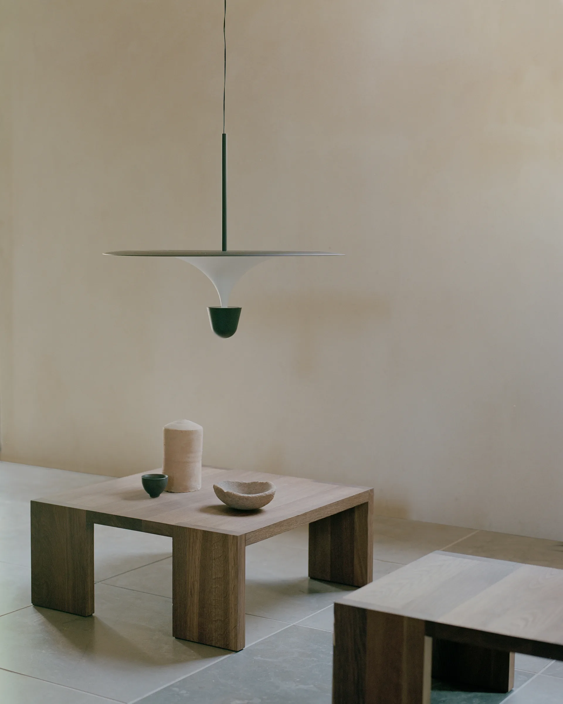 Chanterelle_吊灯_直径60cm, 黑色 New Works