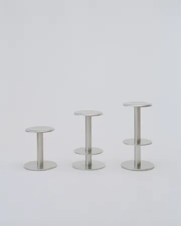 Coupe 圆形凳 - 不锈钢，直径40x高46cm - New Works
