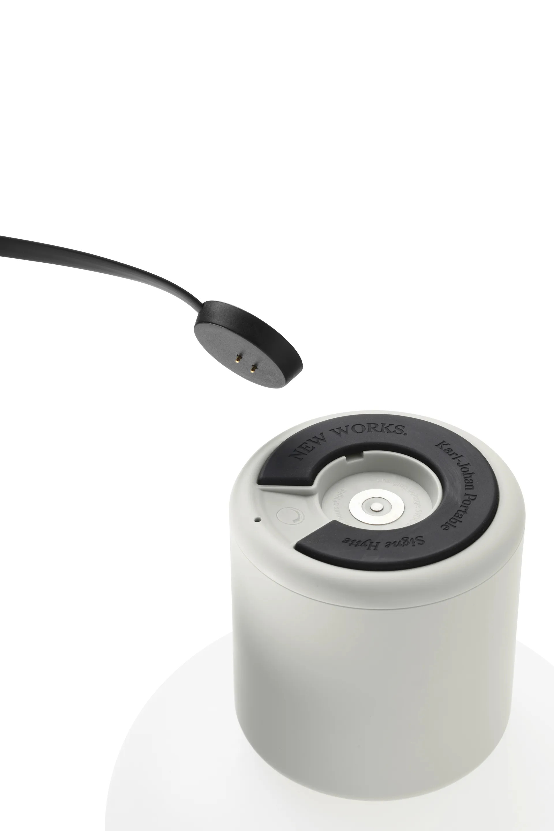 Karl-Johan 台灯 便携, Light 灰色 New Works