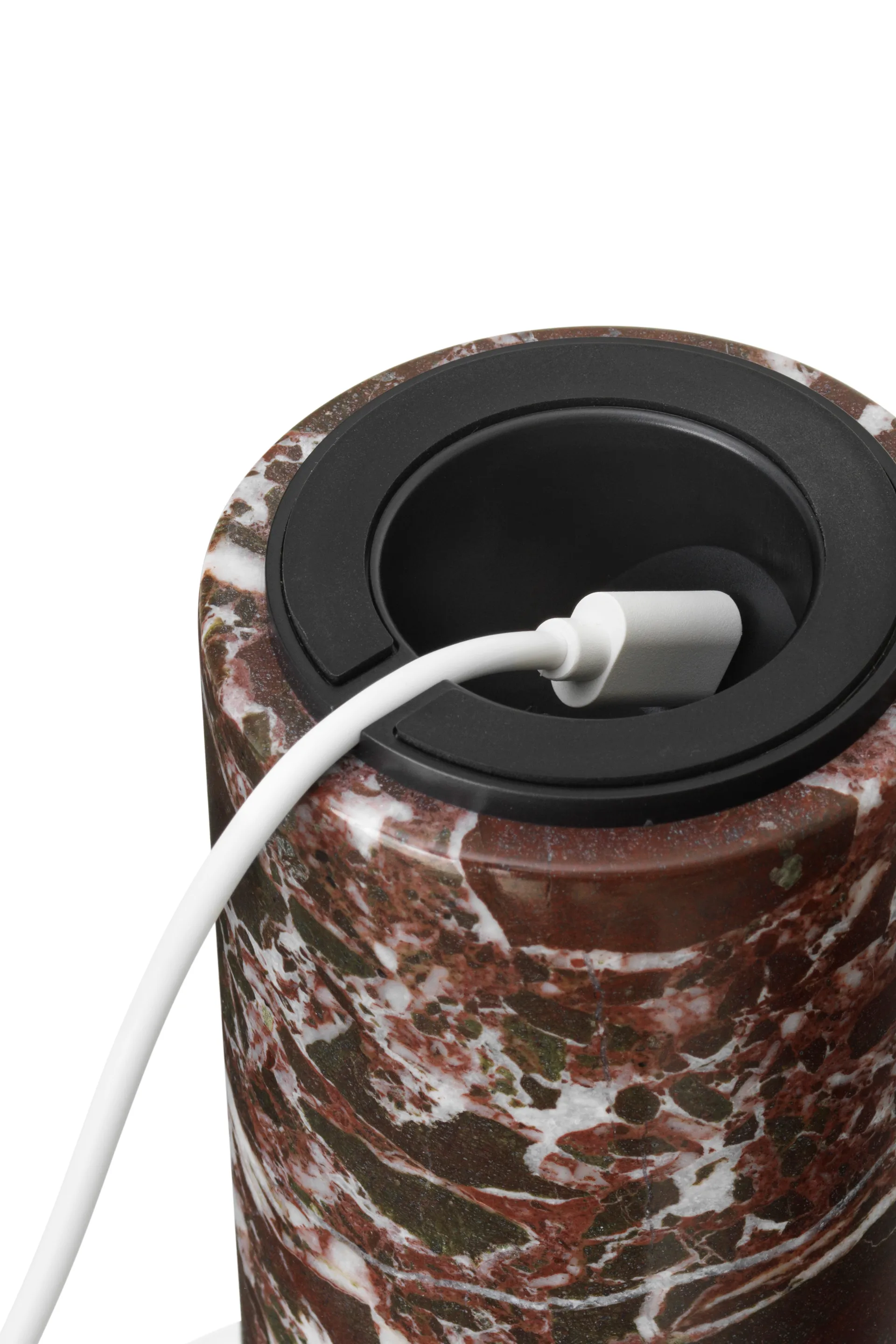 Kizu 便携台灯 , 红莱万托大理石 New Works