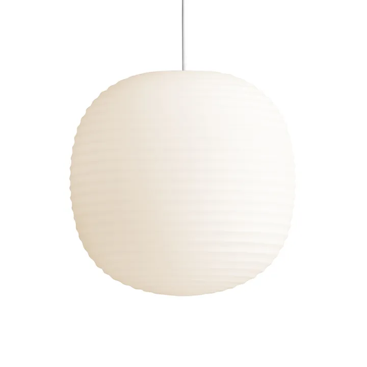 Lantern_吊灯_中号 - 磨砂白色乳浊玻璃 - New Works