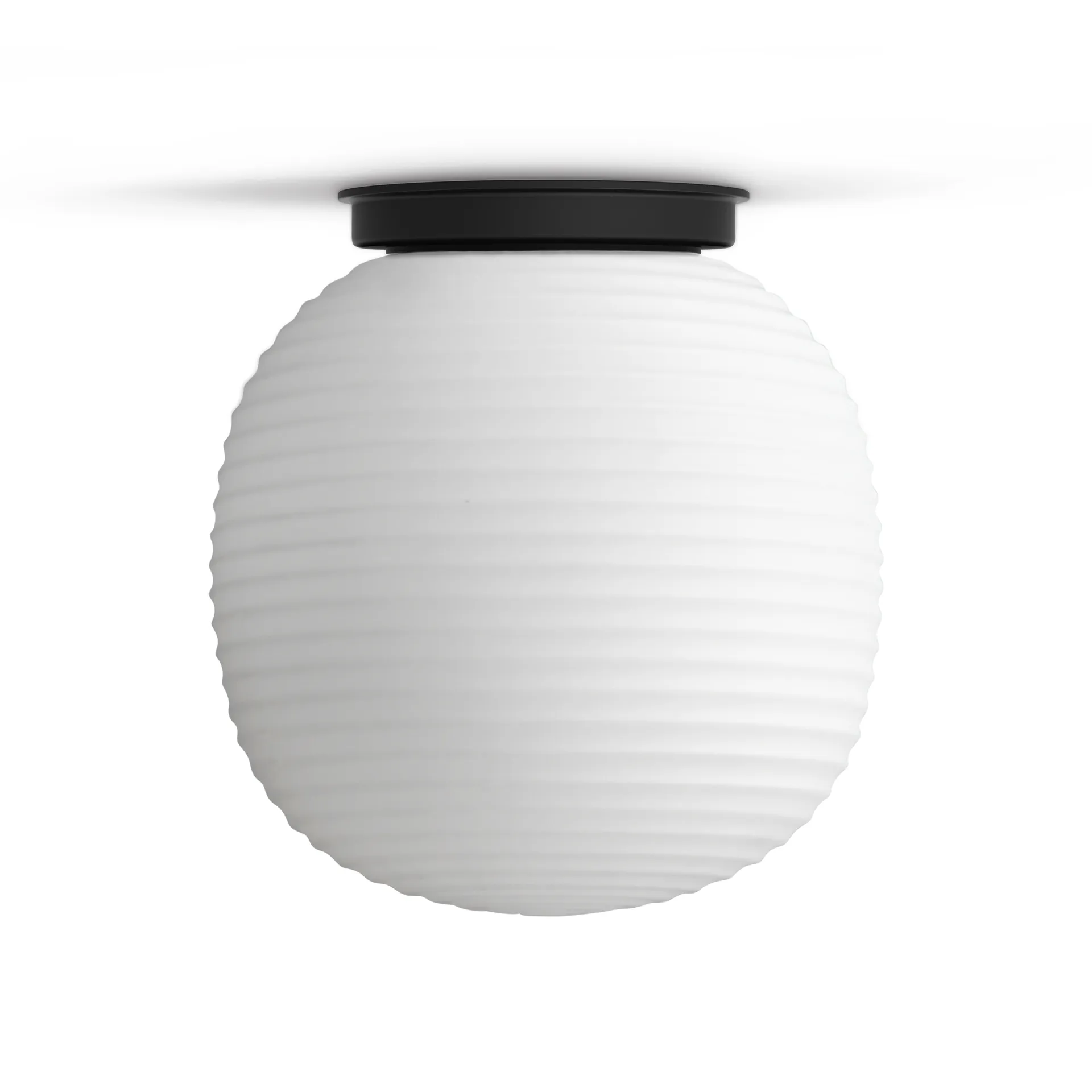 Lantern_吸顶灯_中号, 磨砂白色乳浊玻璃 New Works