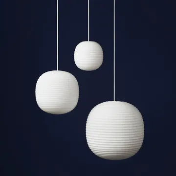 Lantern_吊灯_小号 - 磨砂白色乳浊玻璃 - New Works