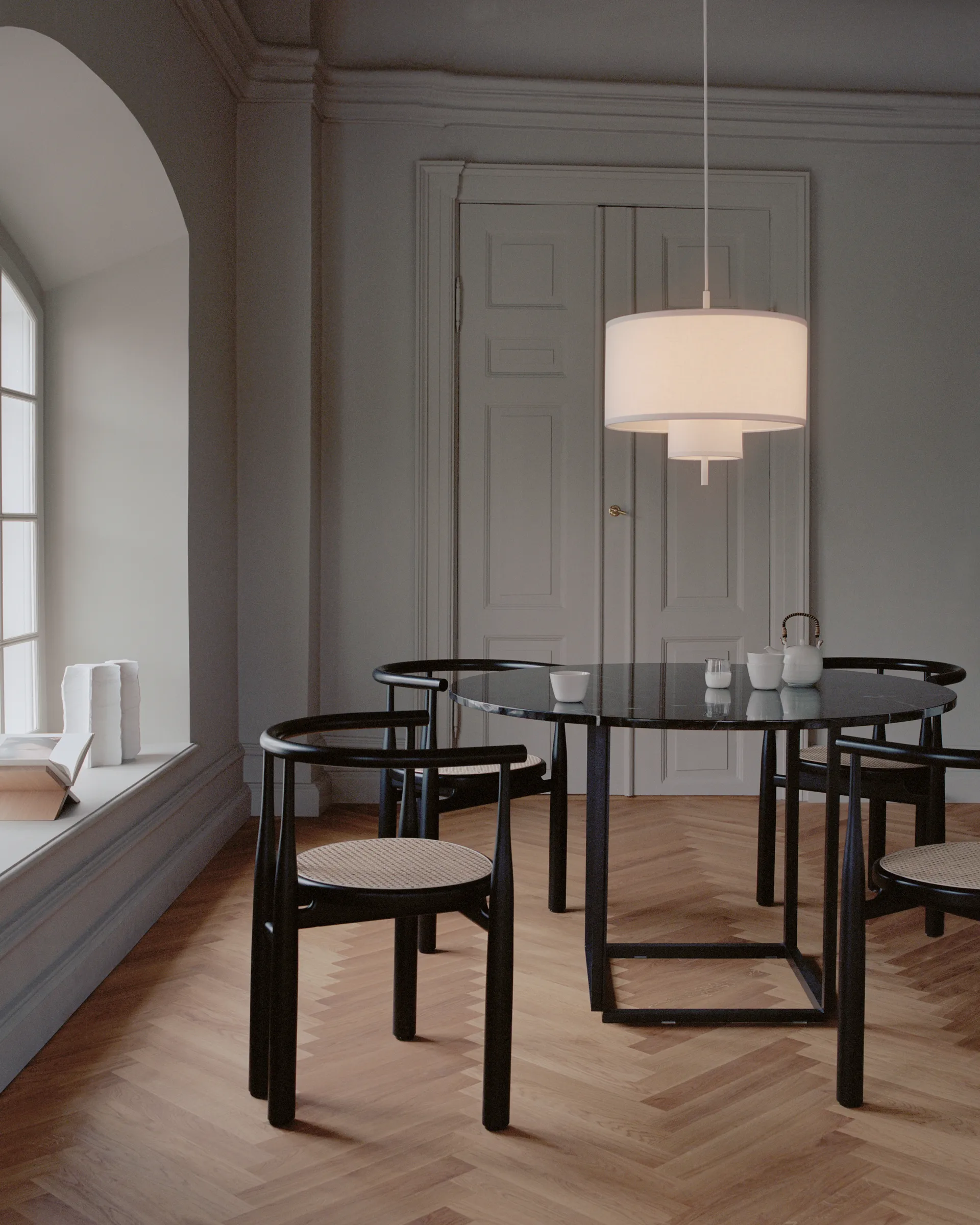 Margin 吊灯 Ø50 cm, 白色 New Works