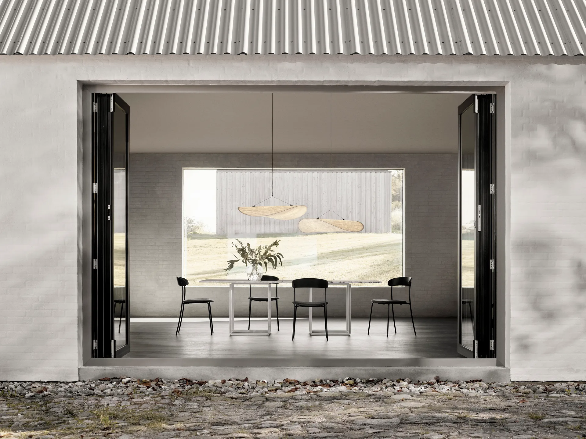 Missing 椅子, 黑色 box New Works