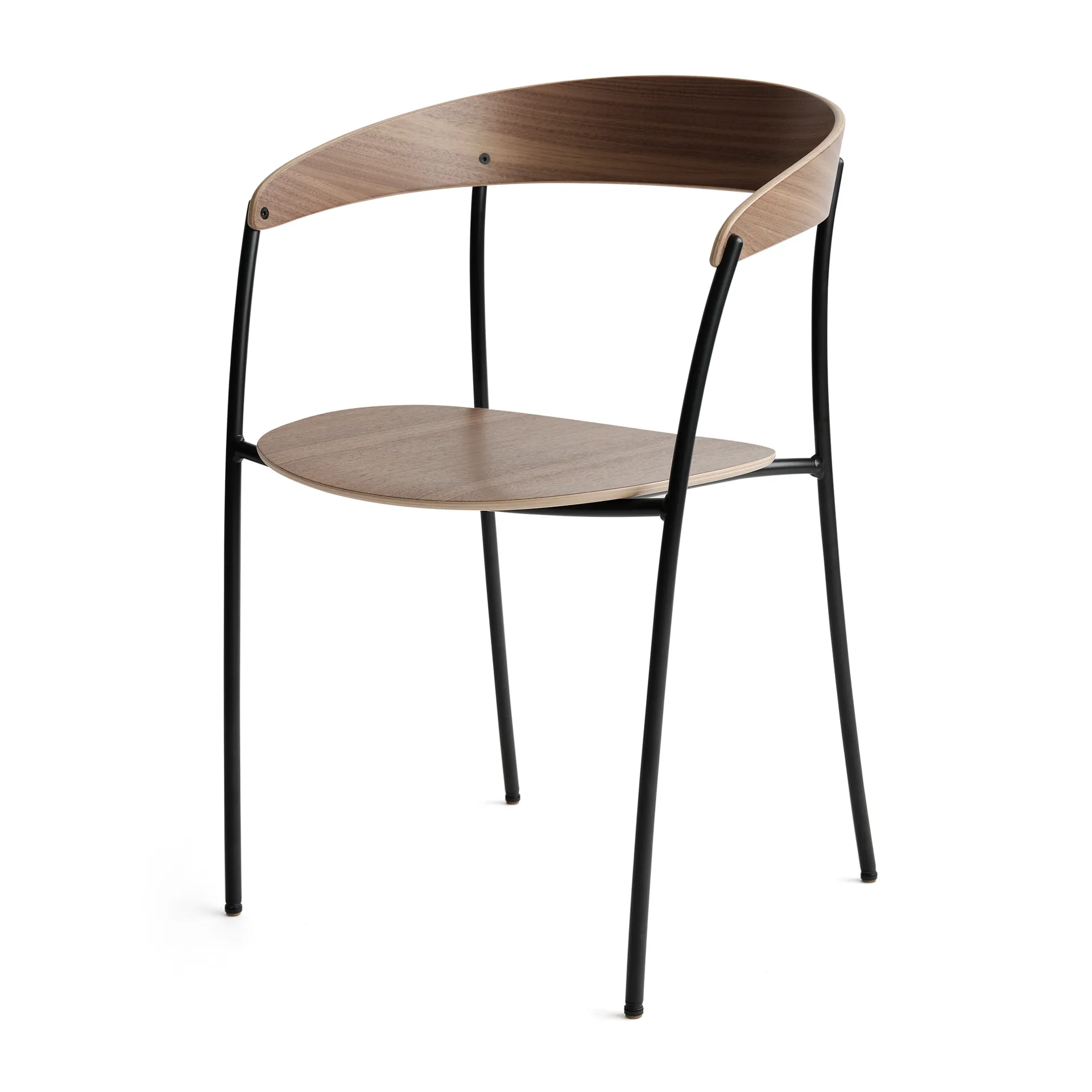 Missing 扶手椅, 核桃色 New Works