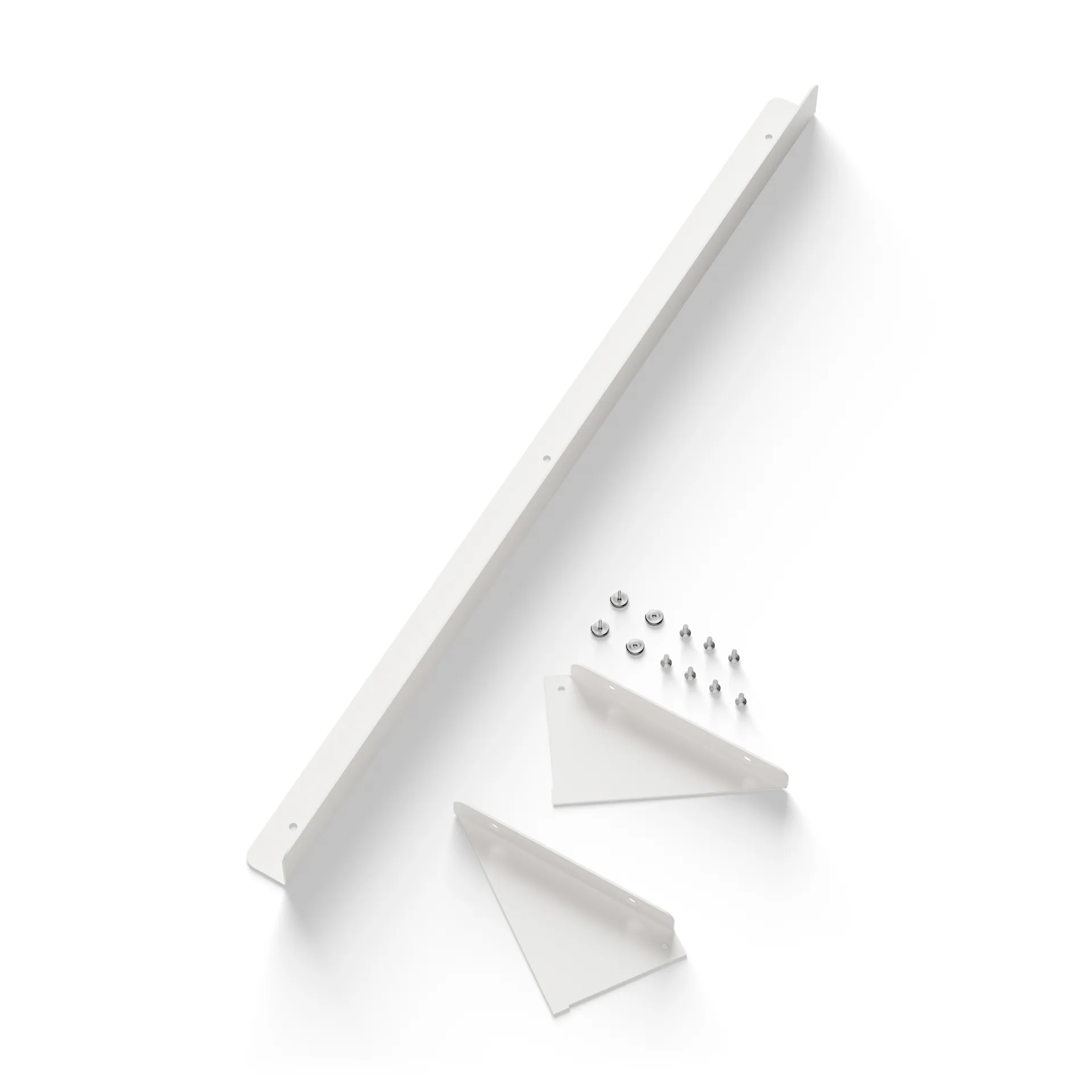 New Works console magazine 架子 3 parts, 白色 New Works