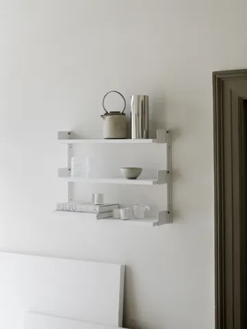 New Works_壁挂式茶架_46x62.5cm - 白色 - New Works