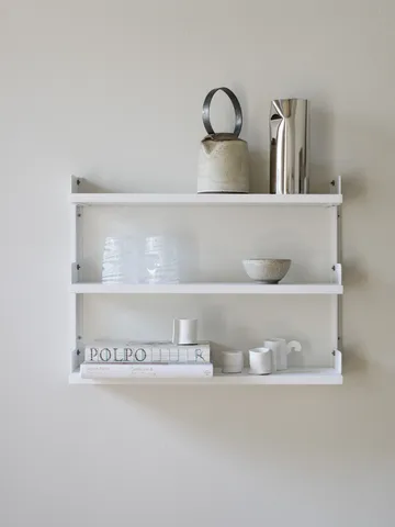 New Works_壁挂式茶架_46x62.5cm - 白色 - New Works