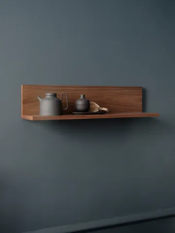 Tana_墙面置物架_75cm - 胡桃木 - New Works
