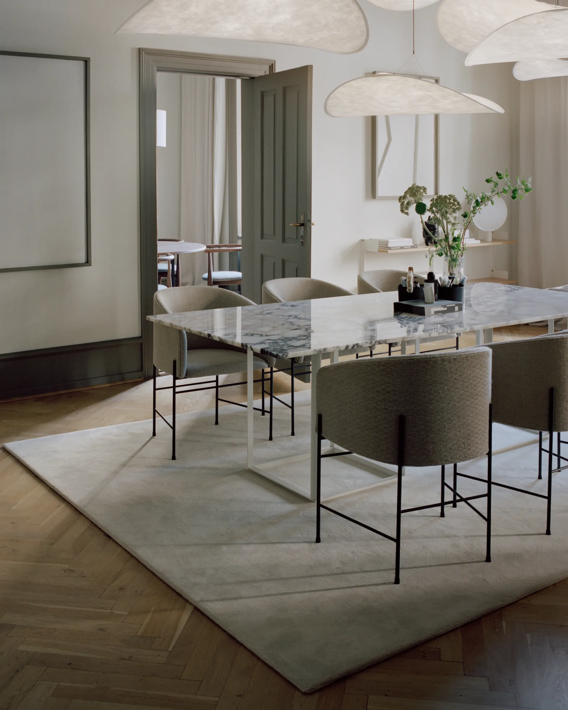 Tense 吊灯 薯片灯/云朵灯 , 白色, Ø90 New Works