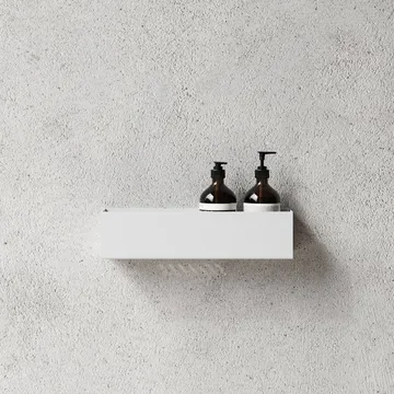 Nichba 淋浴置物架 - 白色，40cm - Nichba