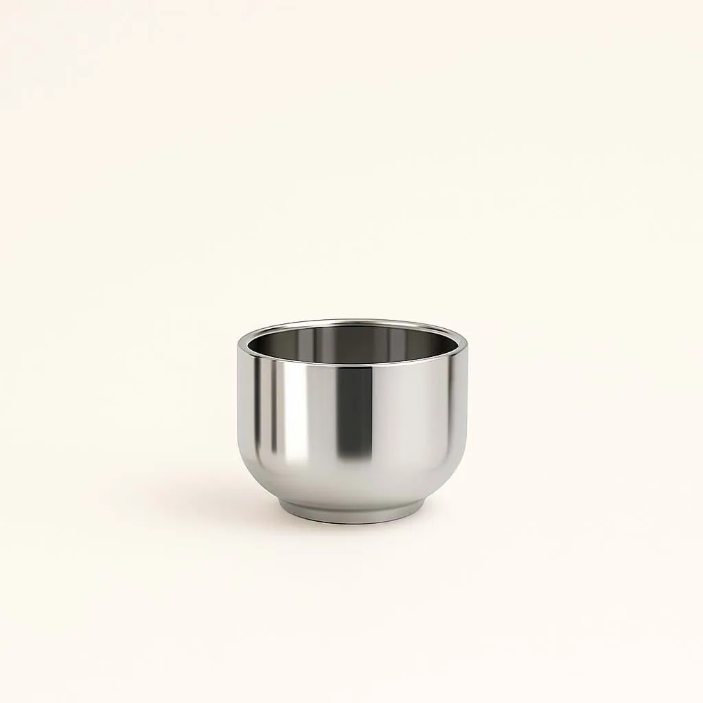 Nichba 浓缩咖啡杯, 不锈钢，直径7cm Nichba