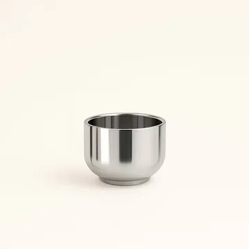 Nichba 浓缩咖啡杯 - 不锈钢，直径7cm - Nichba