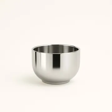 Nichba 浓缩咖啡杯 - 不锈钢，直径8cm - Nichba