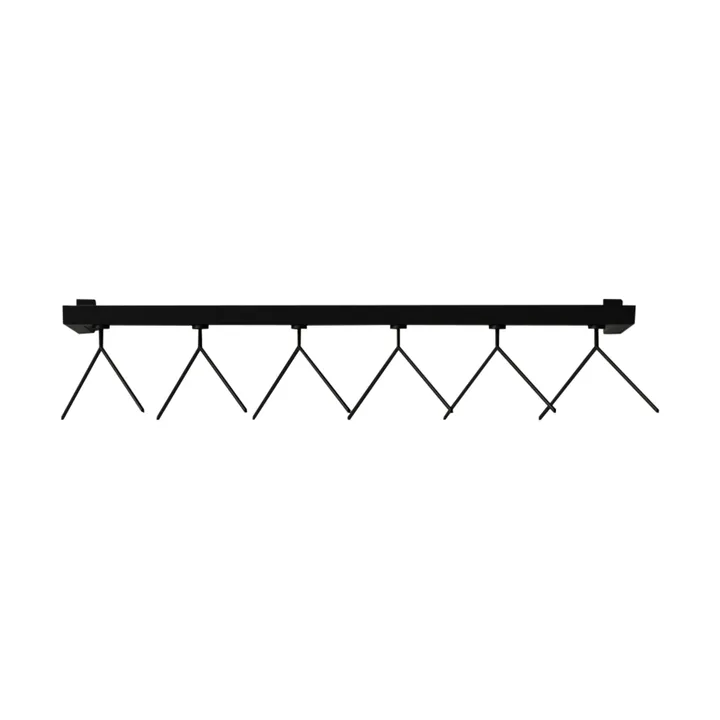 Nichba HangSys 衣帽架 - 黑色，100cm - Nichba