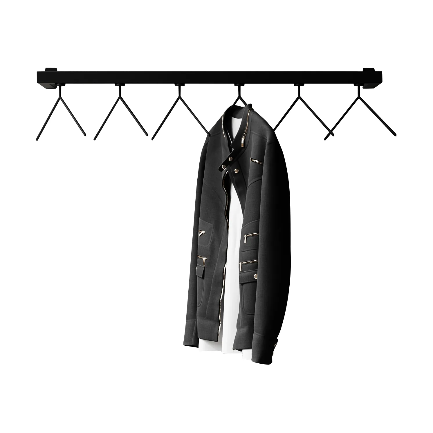 Nichba HangSys 衣帽架, 黑色，100cm Nichba