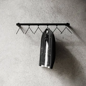 Nichba HangSys 衣帽架 - 黑色，100cm - Nichba