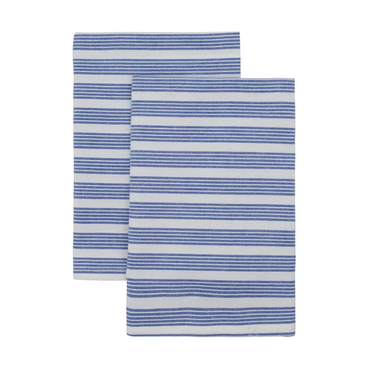 Chef 厨房巾 50x70 cm - 蓝色-白色 - Nicolas Vahé