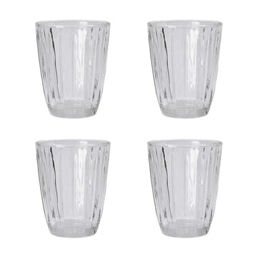 Groove drinking glass 20 cl 四件套装 - Clear - Nicolas Vahé