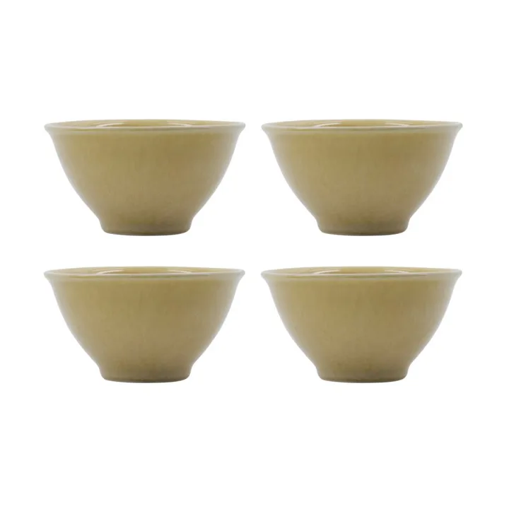 Hala 碗 Ø12cm 4件装 - 黄色 - Nicolas Vahé