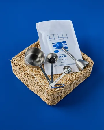 Naba 储物篮 - 原色/自然色, 21x21 cm - Nicolas Vahé