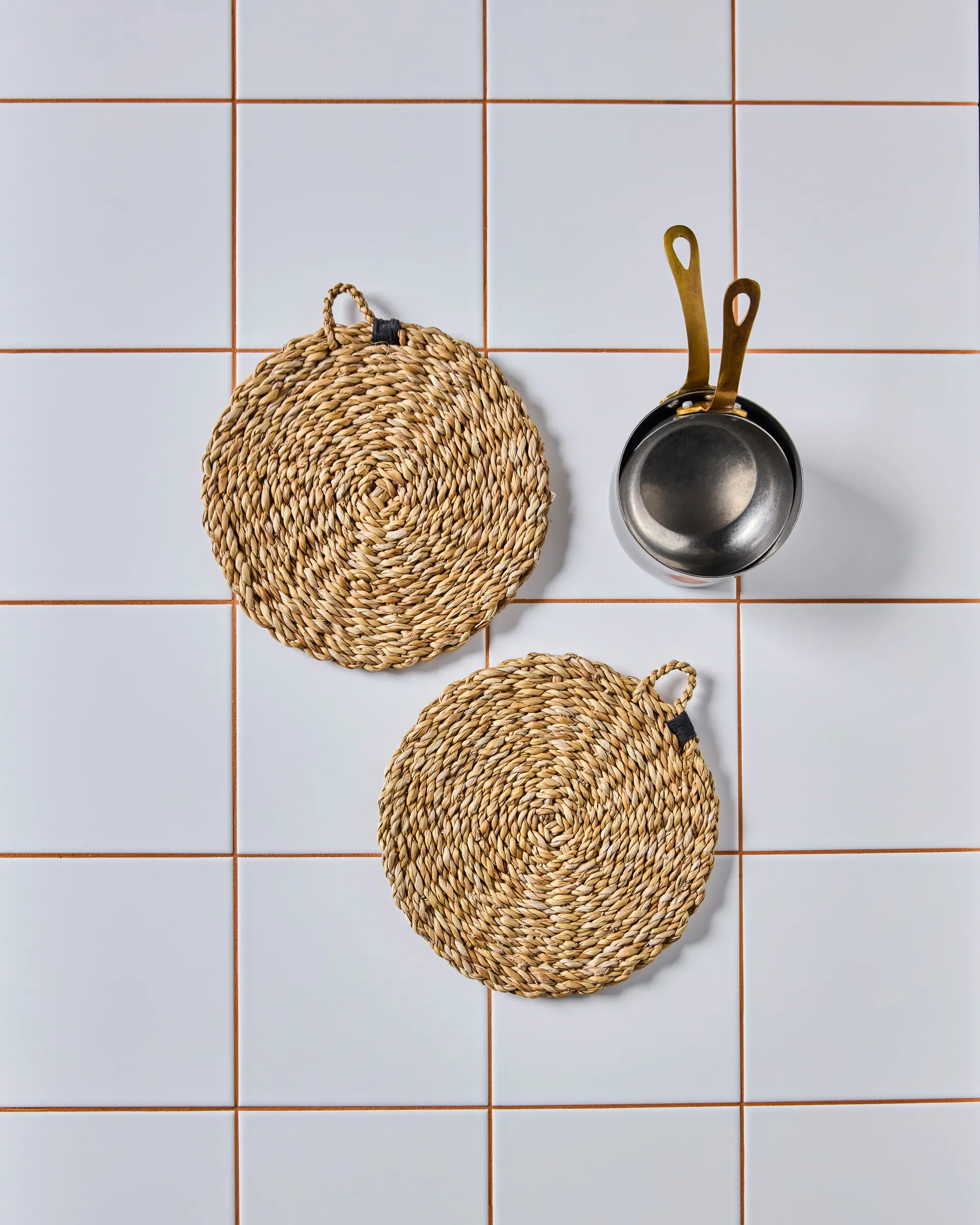 Naba trivet 两件套装, 原色/自然色 Nicolas Vahé