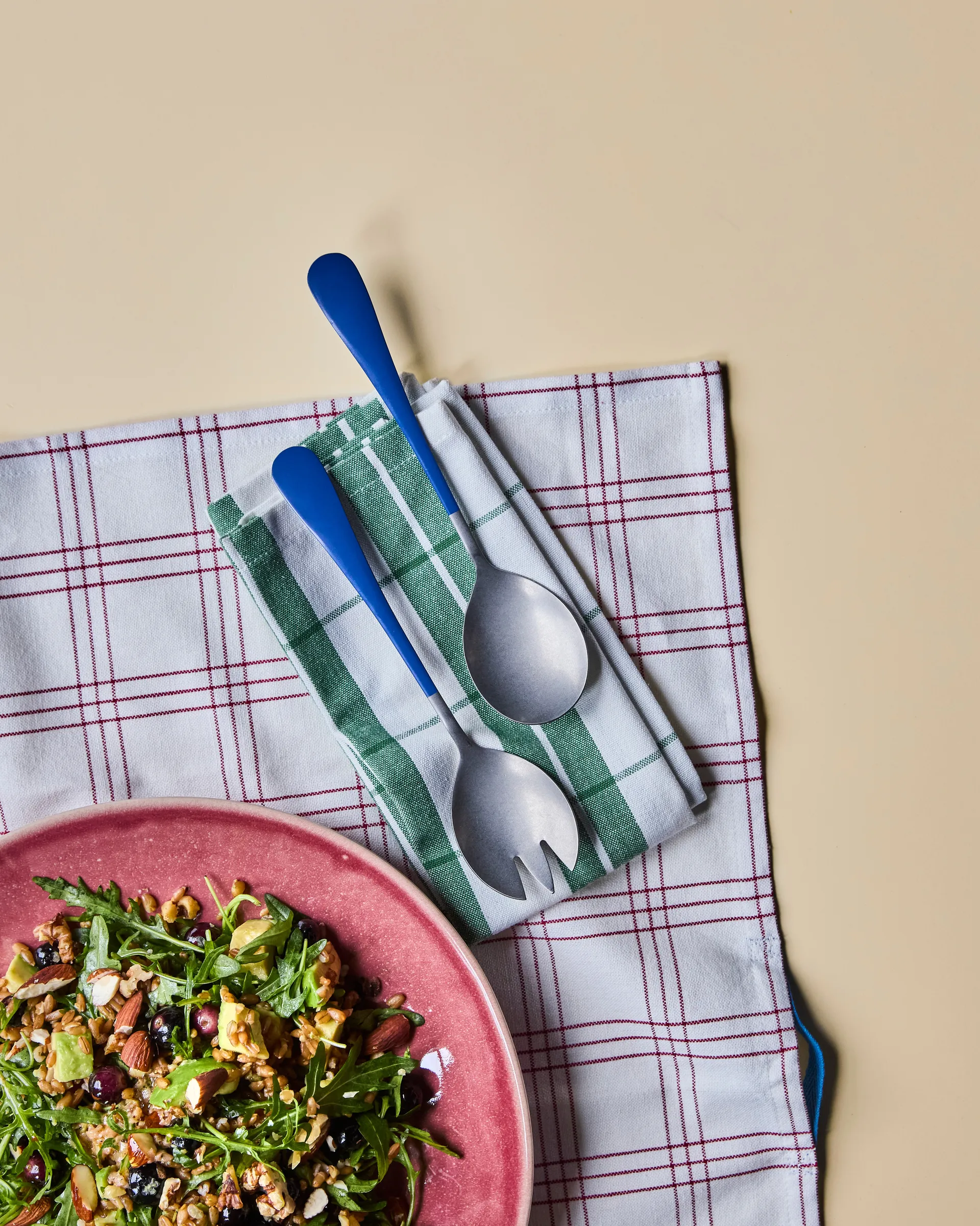 Nicolas Vahé 沙拉用餐具 2 pcs, 蓝色 Nicolas Vahé