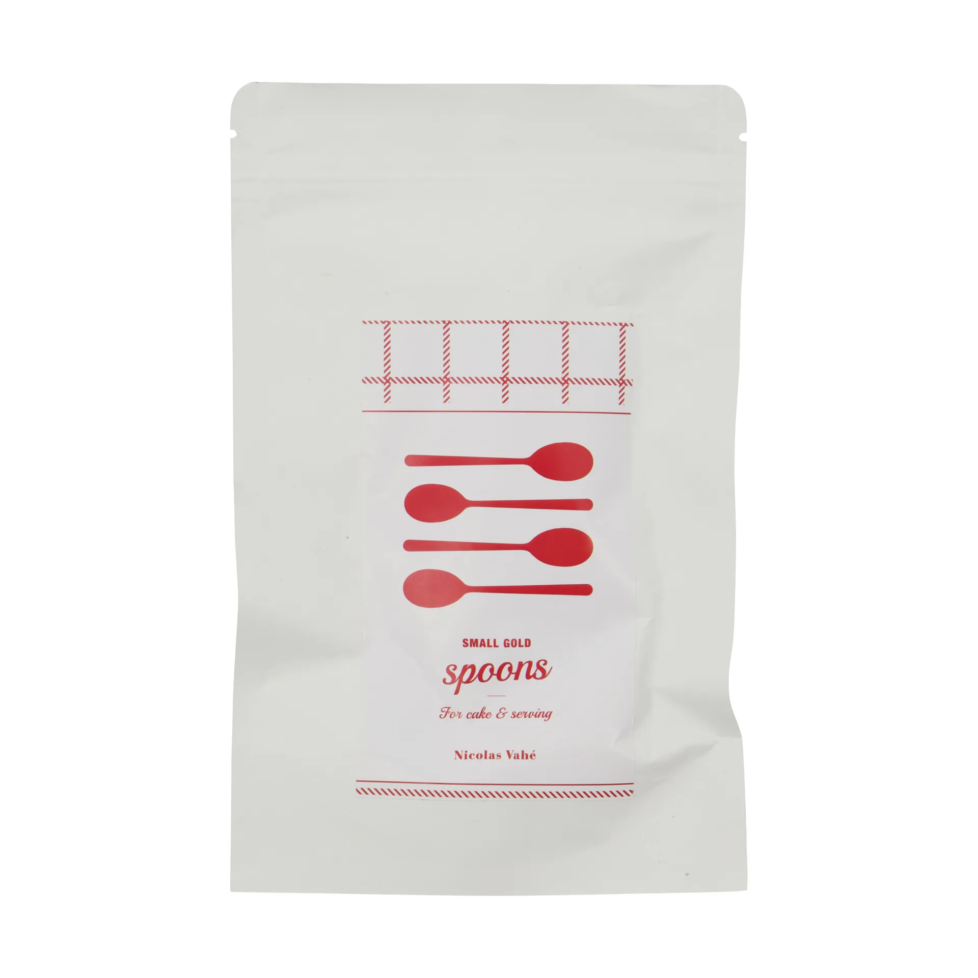 Nicolas Vahé 茶勺 四件套装, Antique 金色 finish Nicolas Vahé