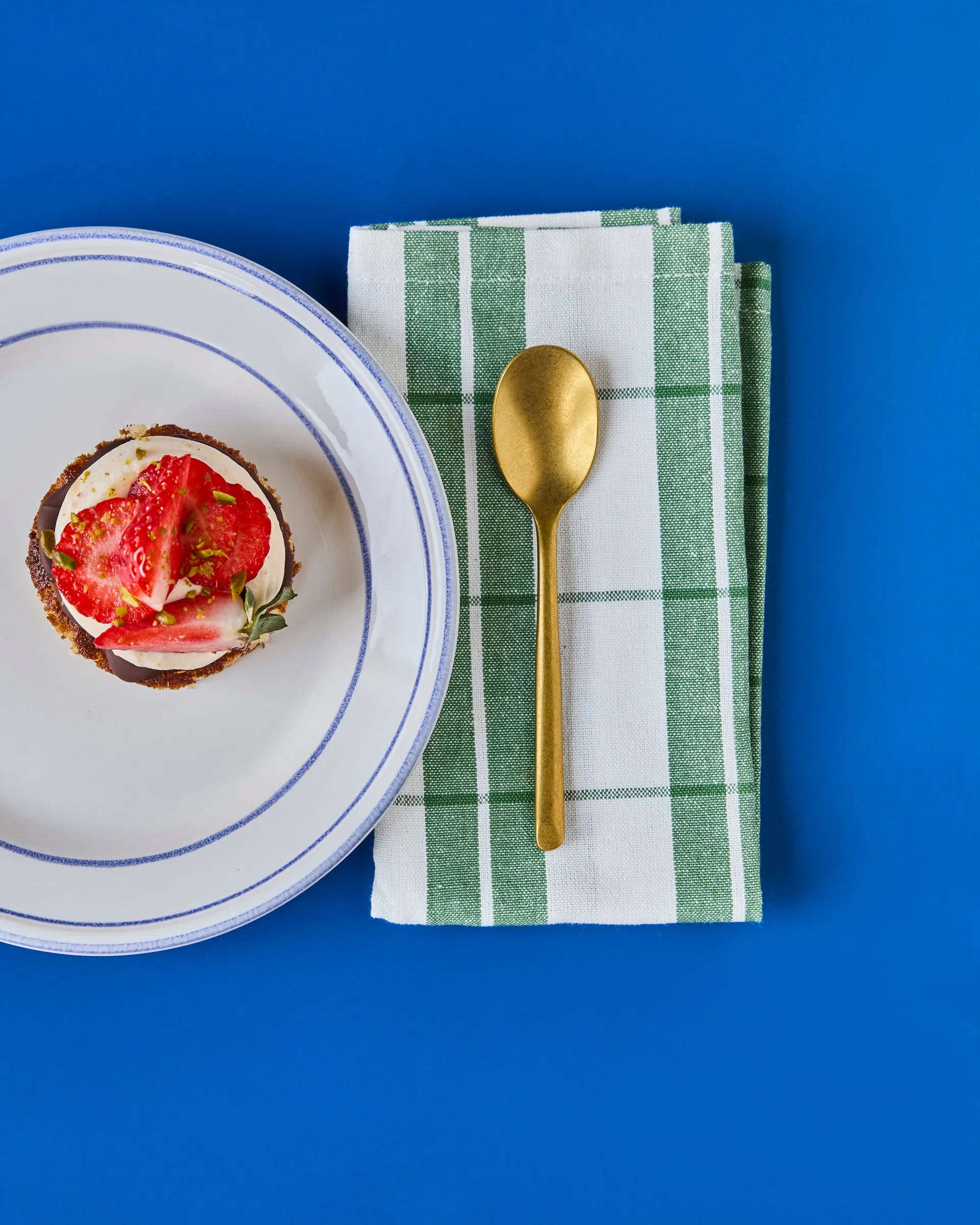 Nicolas Vahé 茶勺 四件套装, Antique 金色 finish Nicolas Vahé