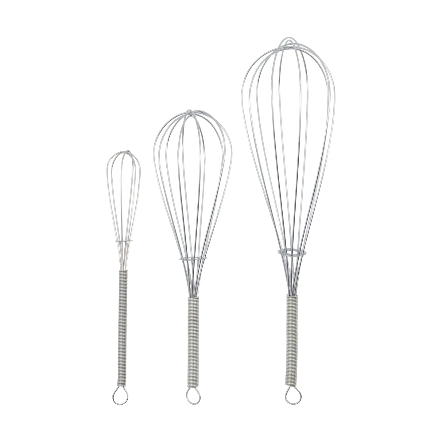 Nicolas Vahé whisks 3件, 银色 finish Nicolas Vahé