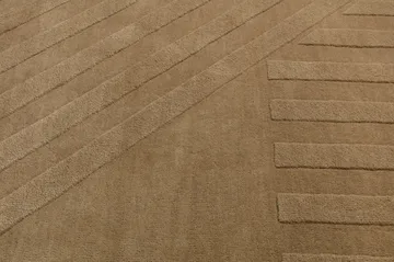 Levels条纹羊毛地毯 - 米色_170x240cm - NJRD