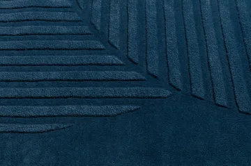 Levels Circles 羊毛地毯 - Blue, 170x240 cm - NJRD