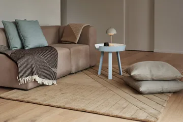 Levels 羊毛地毯 条纹几何 米棕色 - Stripes beige, 170x240 cm - NJRD