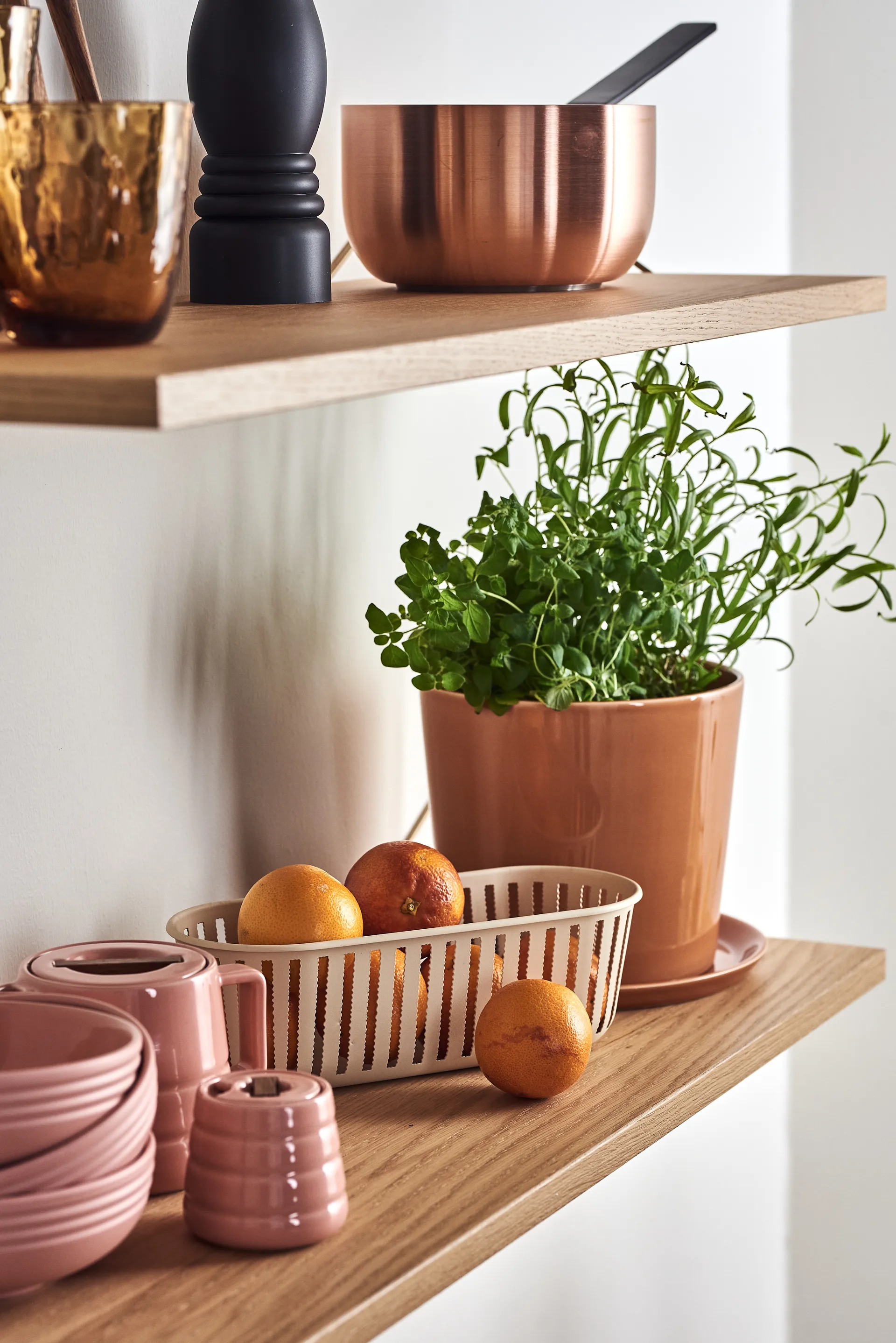 Lines 茶壶/瓷壶 1.5升, 粉色 NJRD