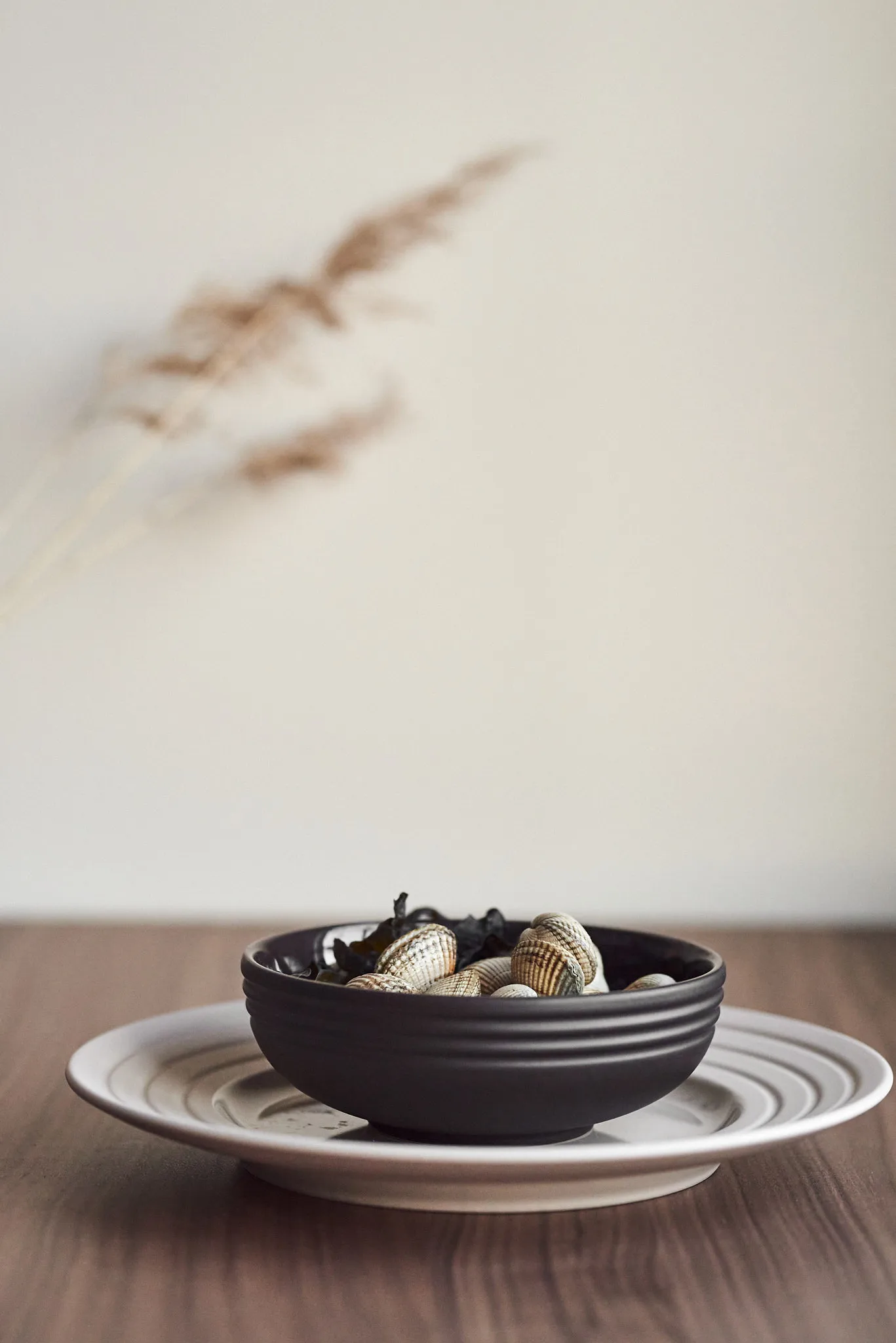 Lines 深碗/宽口碗 Ø16 cm 六件套装, 棕色 NJRD