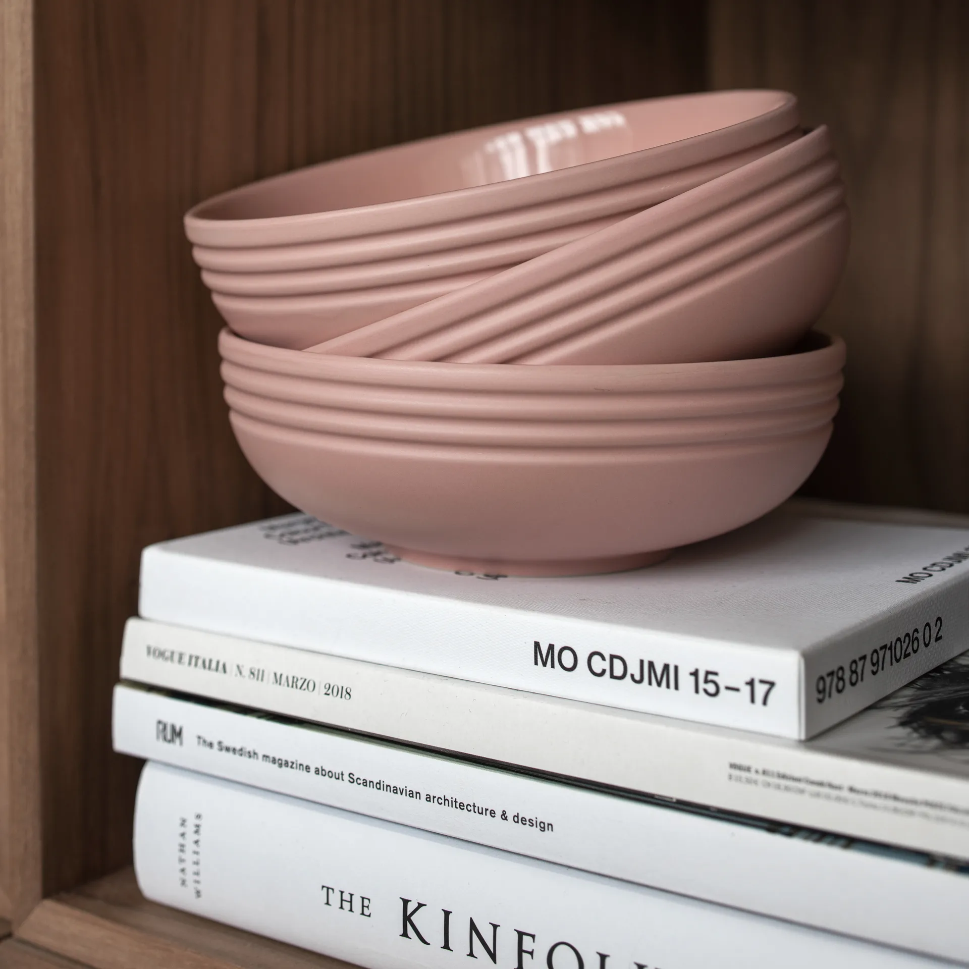 Lines 碗 Ø16cm 六支装, 粉色 NJRD