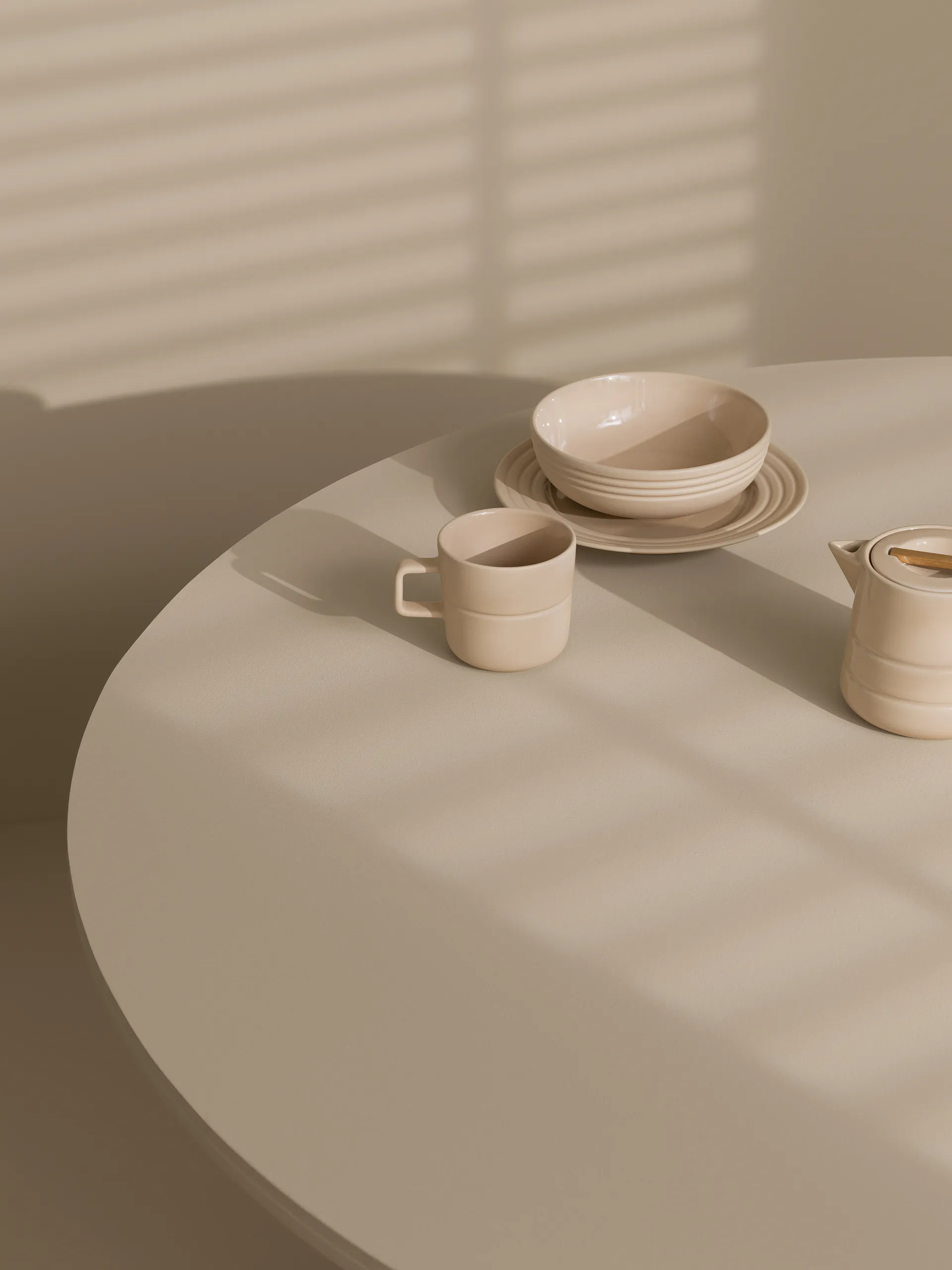Lines 碗 Ø16cm 六支装, 米色 NJRD