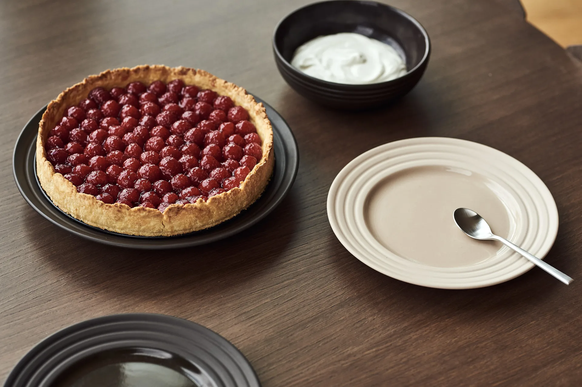 Lines 小号 平盘/西餐盘 Ø21 cm 六件套装, 米色 NJRD