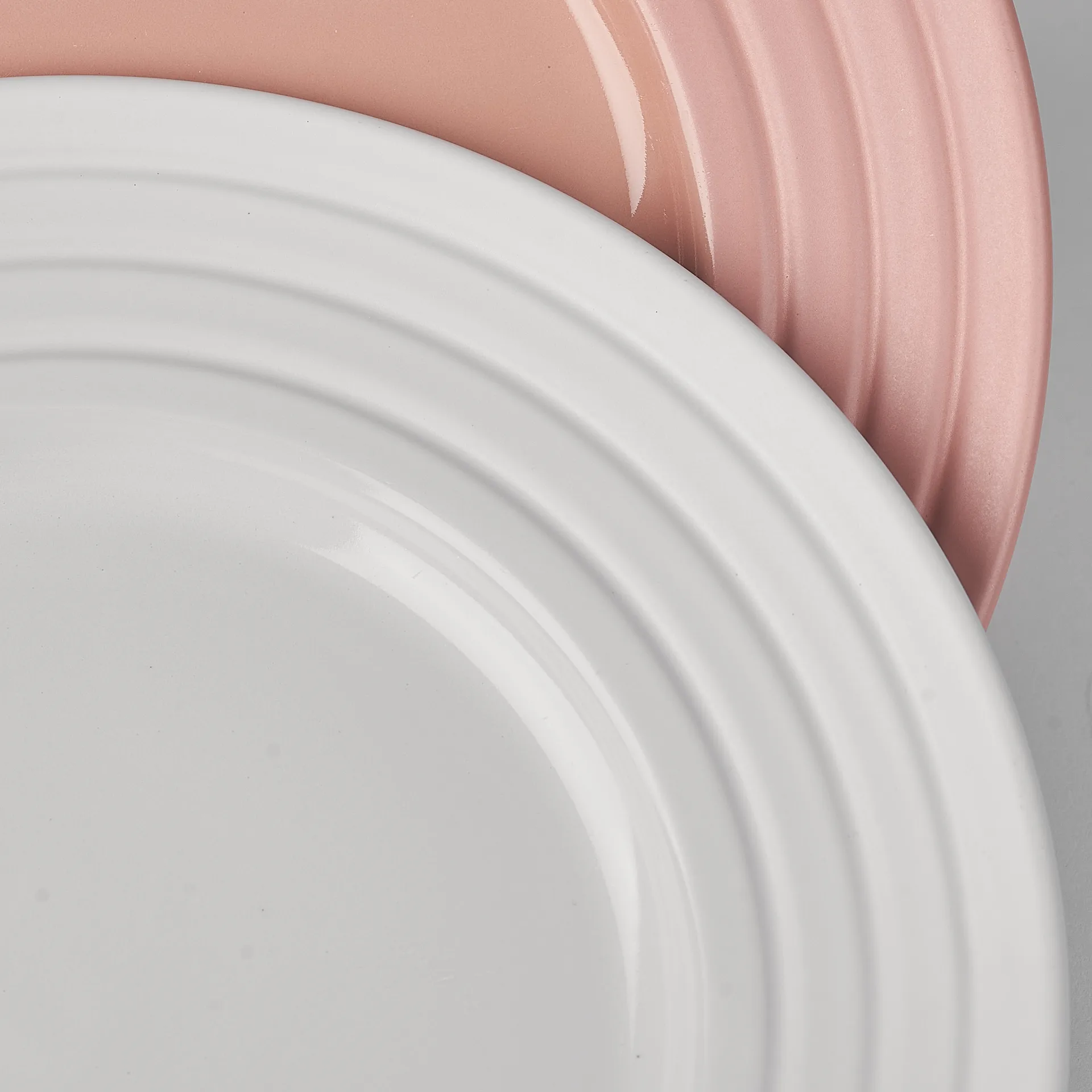 Lines 盘子 Ø27 cm, 白色 NJRD