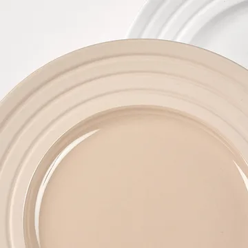 Lines 盘子 Ø27cm 六支装 - 米色 - NJRD