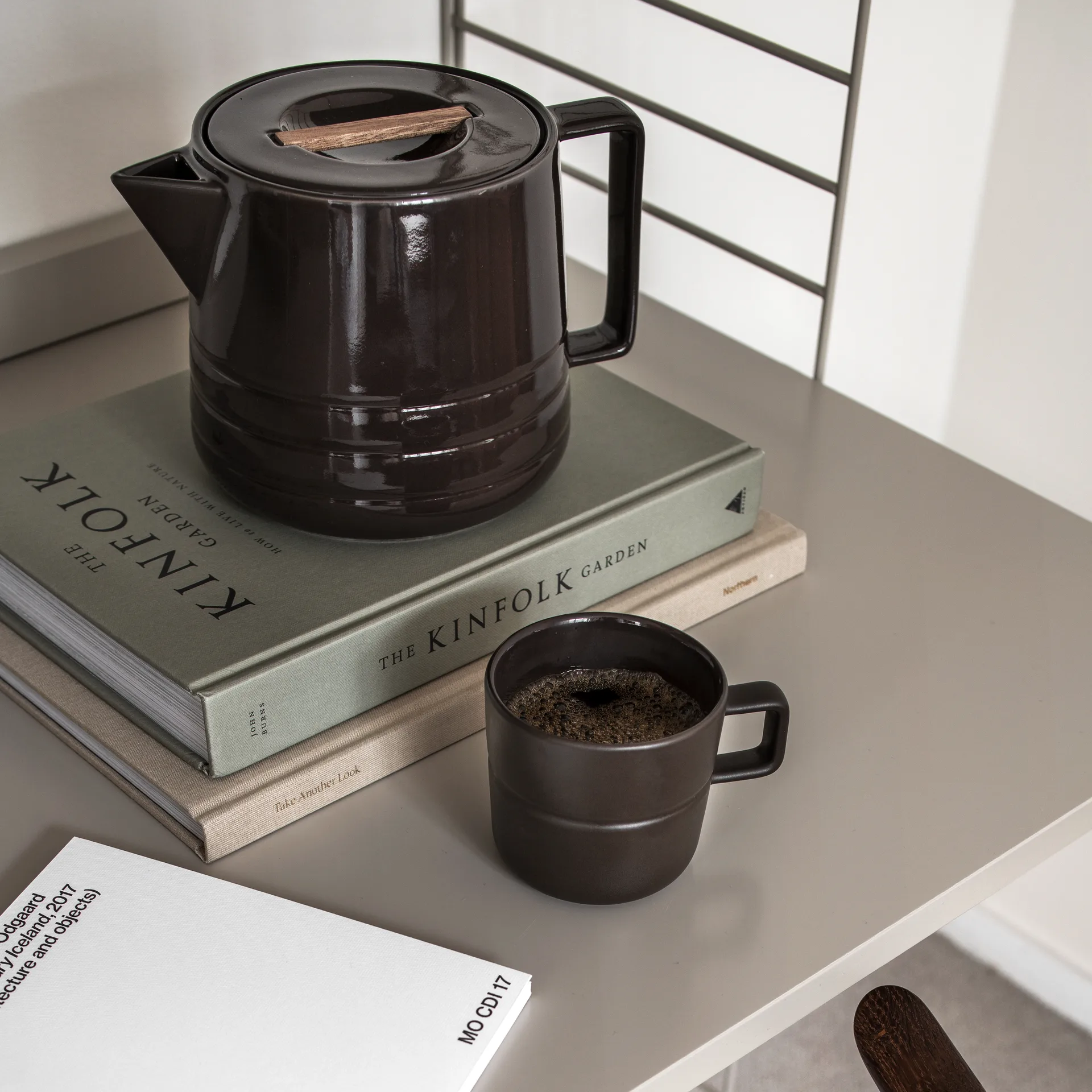 Lines 马克杯 30 cl, 棕色 NJRD