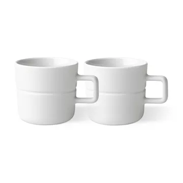 Lines 马克杯 300ml 两支装 - 白色 - NJRD