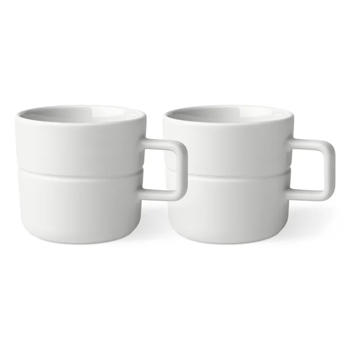 Lines 马克杯 500ml 两支装 - 白色 - NJRD
