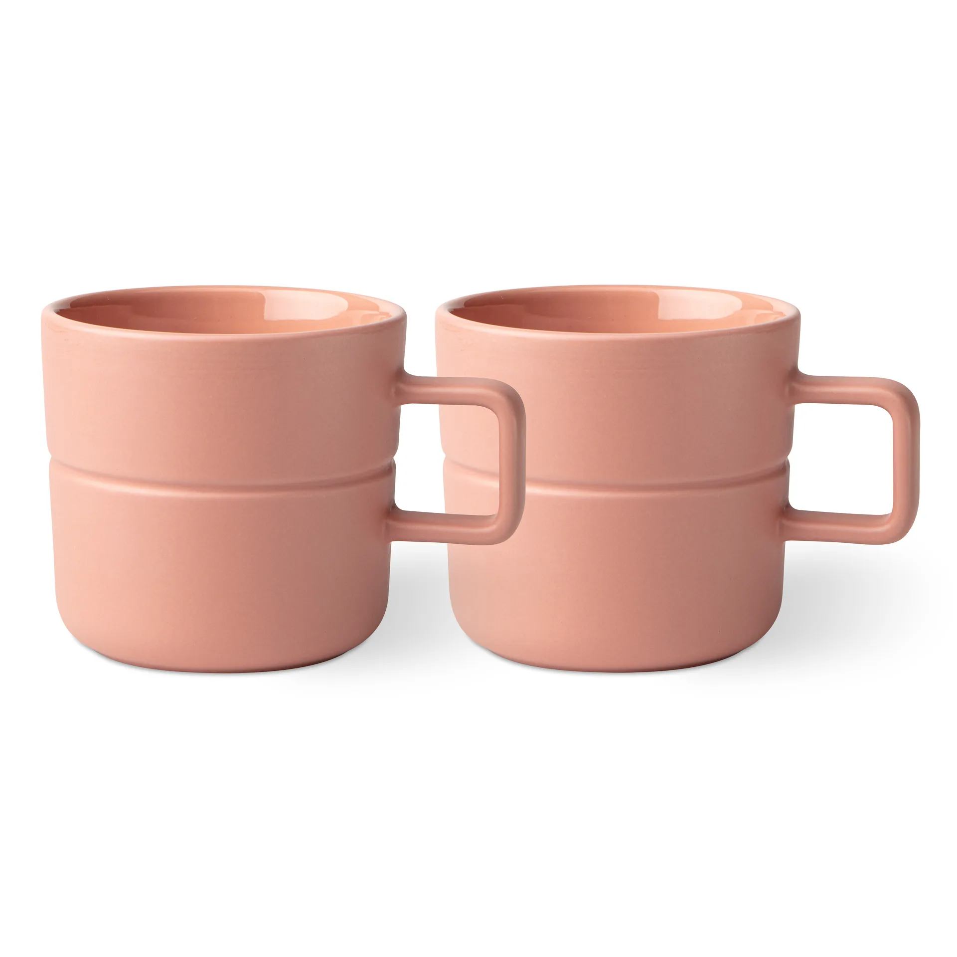 Lines 马克杯 500ml 两支装, 粉色 NJRD