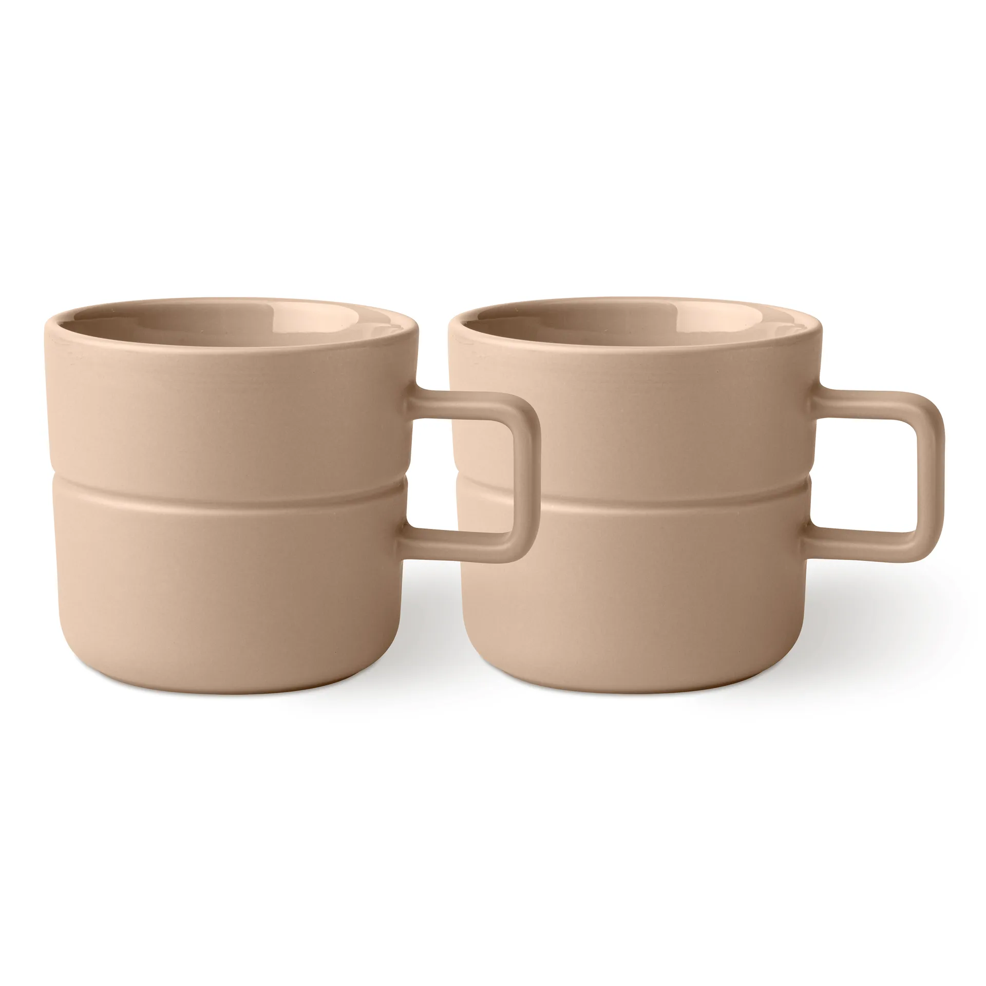 Lines 马克杯 500ml 两支装, 米色 NJRD