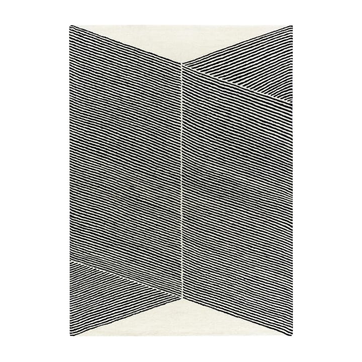 Rectangles 羊毛地毯 天然白 - 170x240 cm - NJRD
