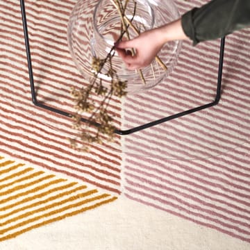Rectangles 羊毛地毯 粉色 - 200x300 cm - NJRD