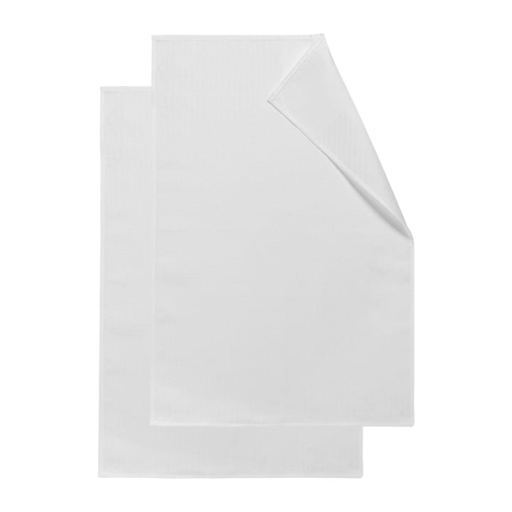 Stripes 条纹厨房巾  47x70 cm 两件套装 - 白色 - NJRD